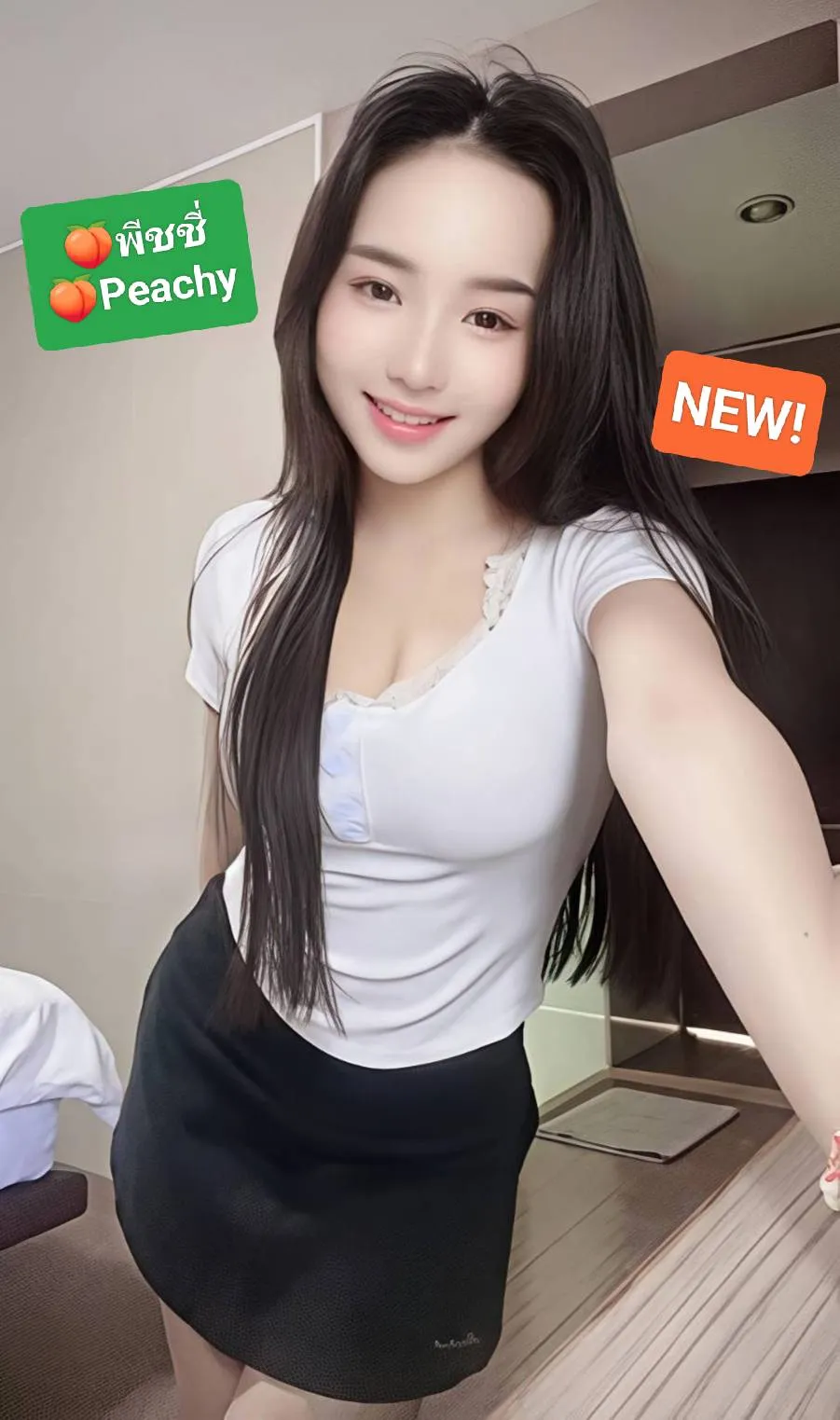 🍑พีชชี่ Peachy🍑 💕BNK88💕 🔥อายุ20yo สวยน่ารักขาววิ้ง ตัวเล็กนมโต บางกรอบไซส์มินิ 150cm miniSize Slim Crispy Cutie🔥 พื้นที่รับงาน Bangkok Khet Huai Khwang - 20 ปี | NongNong 🍑พีชชี่ Peachy🍑 💕BNK88💕 🔥อายุ20yo สวยน่ารักขาววิ้ง ตัวเล็กนมโต บางกรอบไซส์มินิ 150cm miniSize Slim Crispy Cutie🔥 รับงานไซด์ไลน์ Bangkok Khet Huai Khwang รัชดา17 รูปที่ 3 | NongNong