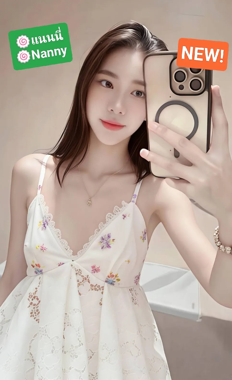 🍥แนนนี่ Nanny🍥💕BNK88💕💥New💥🔥ขาวหมวยสวยน่ารัก หุ่นนางแบบ งานครบจูบแลก Hot Model Figure, Aura White, French Kissing🔥 รับงานไซด์ไลน์ กรุงเทพมหานคร เขตห้วยขวาง MRT รูปที่ 4 | NongNong