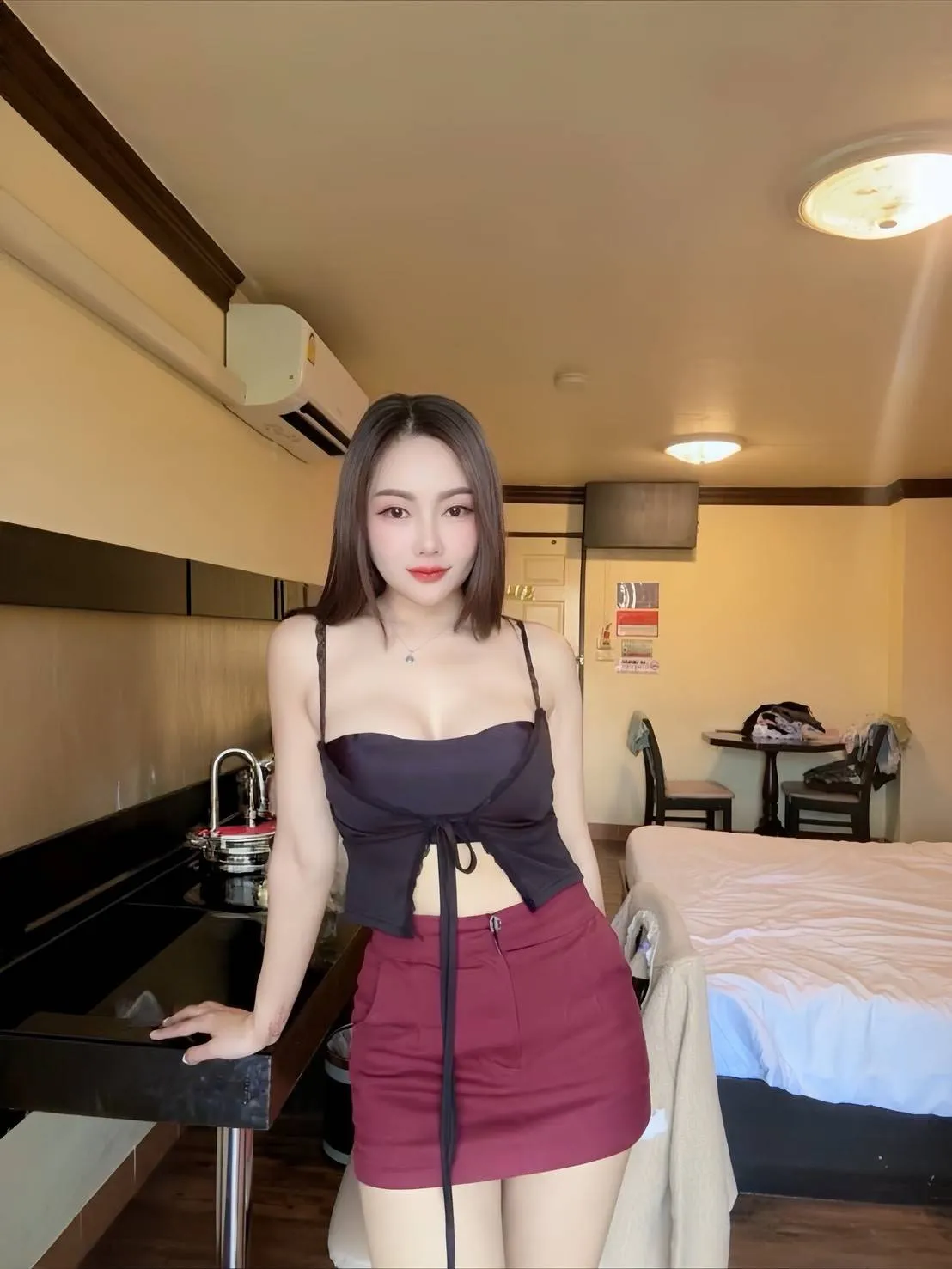 น้องพราวฟ้า รับงานไซด์ไลน์ Bangkok Khet Lat Phrao ลาดพร้าวซอย 130 รูปที่ 6 | NongNong