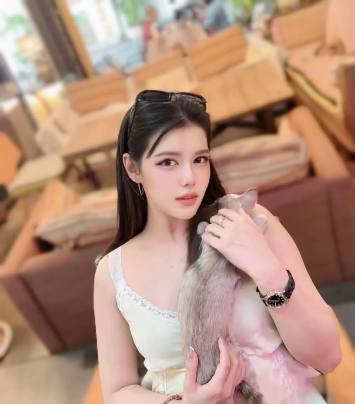เอวา พื้นที่รับงาน กรุงเทพมหานคร เขตสาทร - 23 ปี | NongNong เอวา รับงานไซด์ไลน์ กรุงเทพมหานคร เขตสาทร สาทร สีลม พระราม4 รูปที่ 7 | NongNong